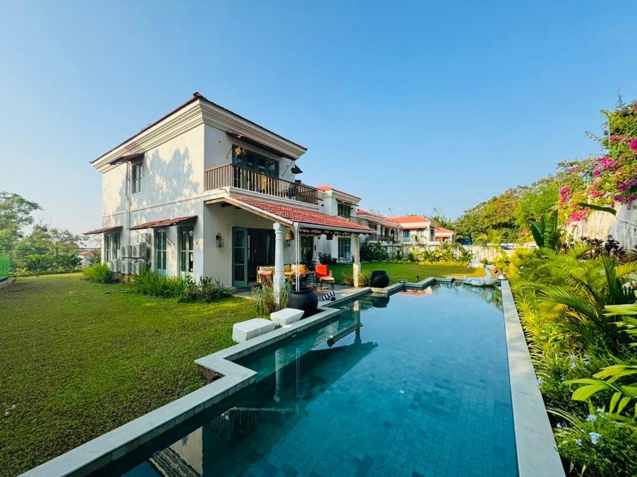 Casa Azul- Luxury 4Bhk Assagao With Private Pool Villa Vagator Ngoại thất bức ảnh